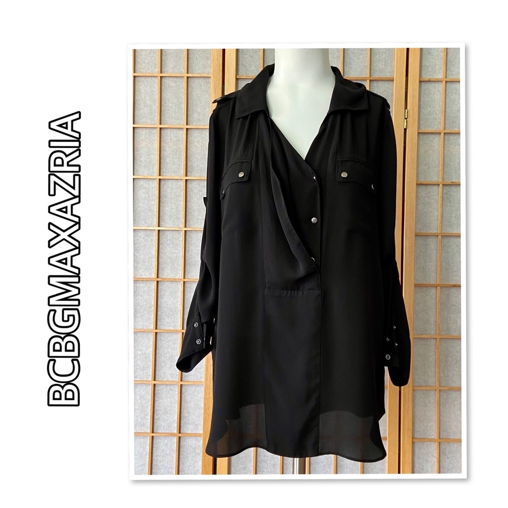 BCBG MAXAZRIA Sessilee Blouse - Picture 1 of 9